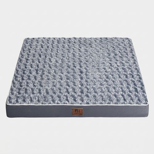 WESTERN HOME WH Orthopedic Rose-Plush Mat for Large Dogs Waterproof